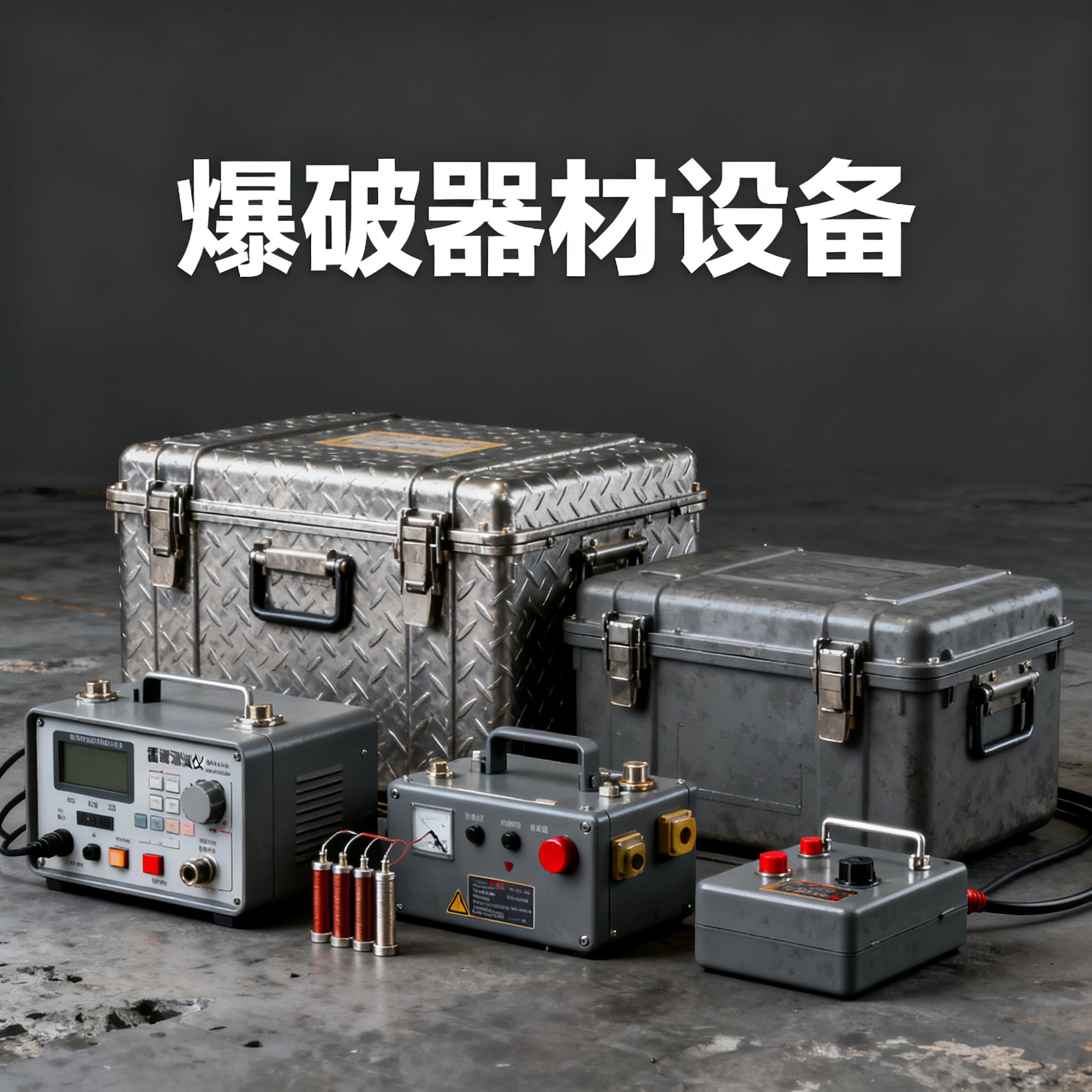 张湾爆破工程师的“兵器库”:常用器材一册通